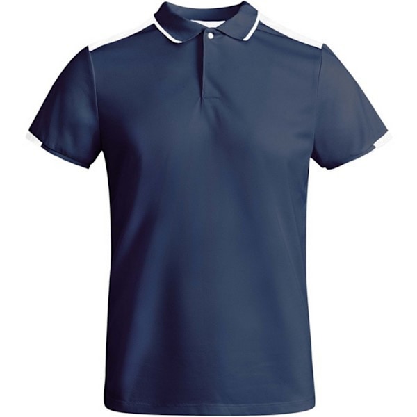 Roly Herr Tamil Kortärmad Polotröja M Marinblå/Vit Navy Blue/White M