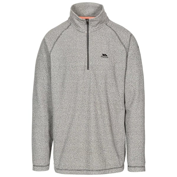 Trespass Keynote Anti-Pilling Fleece Tröja med 1/4 Dragkedja för Män XXS Svart Black XXS