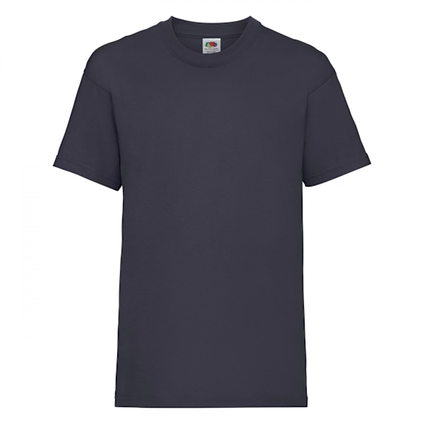 Fruit of the Loom Barn/Barn Valueweight T-shirt 12-13 Deep Deep Navy 12-13