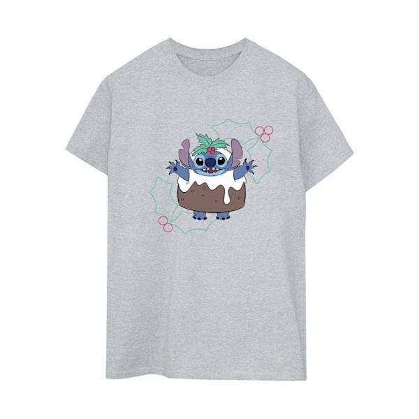 Disney Dam/Kvinnor Lilo & Stitch Pudding Holly Bomull Boyfrie Sports Grey S