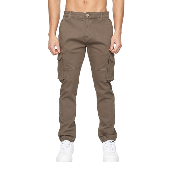Crosshatch Frentons Cargo Byxor Herr 34R Khaki Khaki 34R