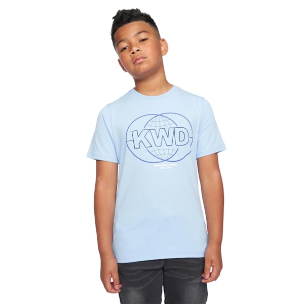 Kings Will Dream Boys Orbital T-shirt 7-8 år Placid Blue Placid Blue 7-8 Years