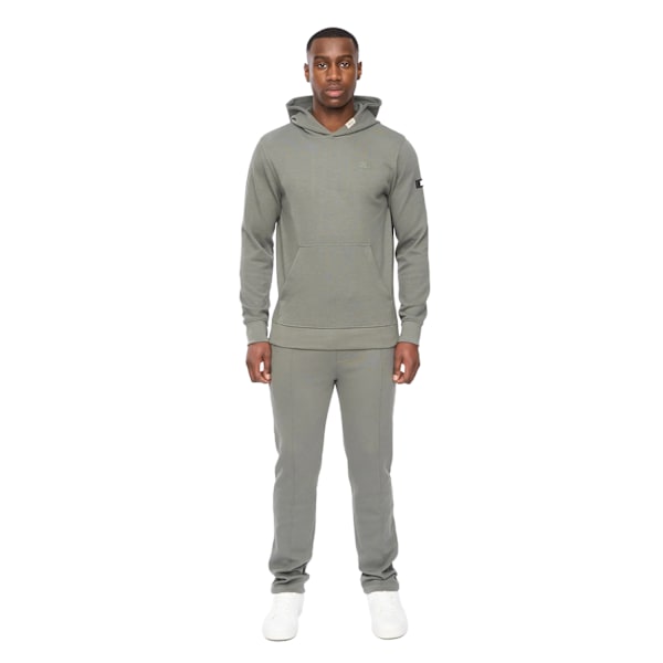 Duck and Cover Hannings Hoodie för män M Olivgrön Olive M