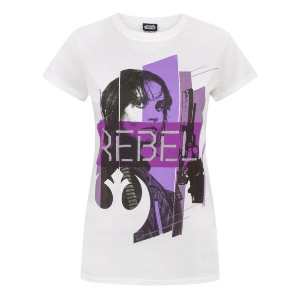 Star Wars Dam/Dam Rogue One Rebel T-shirt XL Vit White XL