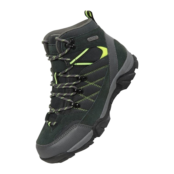 Mountain Warehouse Barnens/Barn Trail Mocka Vandringsskor 5 UK Lime 5 UK