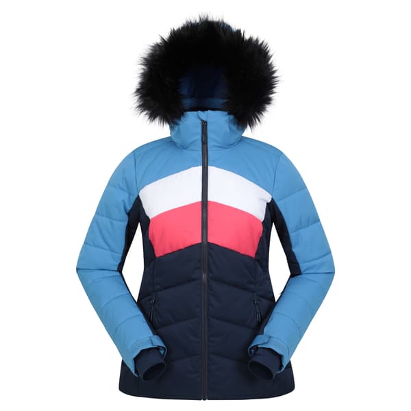 Mountain Warehouse Cascade Vadderad Skidjacka för Dam 18 U Blue 18 UK