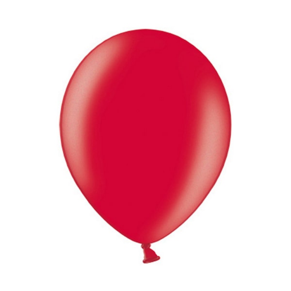 Belbal 5 tums ballonger (paket med 100) One Size Metallic Röd Metallic Red One Size