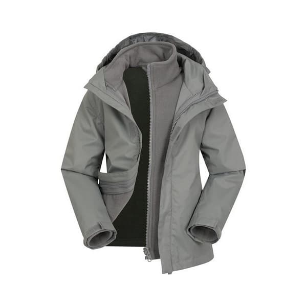 Mountain Warehouse Barnjacka 3 i 1 för barn 7-8 år Light Khaki 7-8 Years