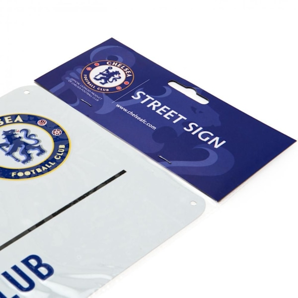 Chelsea FC Officiell Gatubricka One Size Vit White One Size