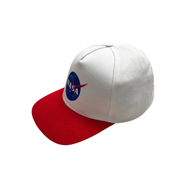 NASA Swish Snapback Cap One Size Vit/Röd White/Red One Size