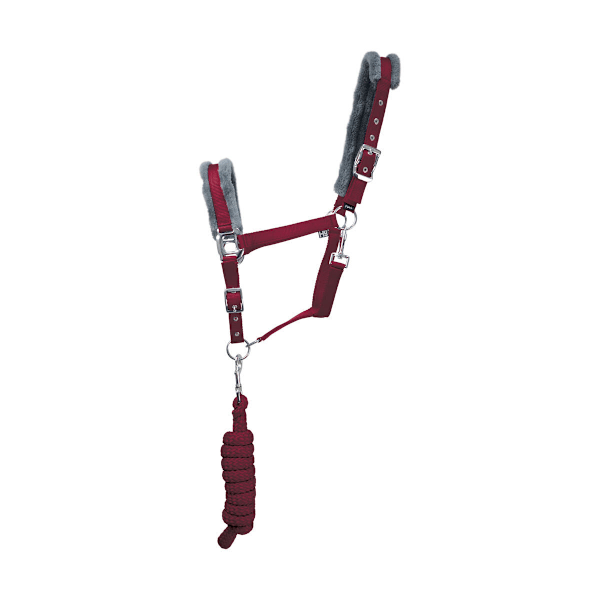 Hy Sport Active Hästgrimma och Ledrep Cob Vivid Merlot Vivid Merlot Cob