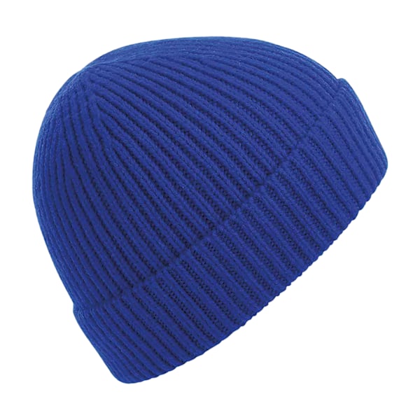 Beechfield Engineered Knit Ribbed Beanie One Size Bright Royal Bright Royal One Size