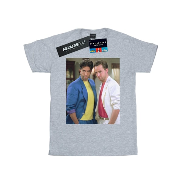 Friends Boys 80´s Ross And Chandler T-Shirt 7-8 År Sports Grå Sports Grey 7-8 Years