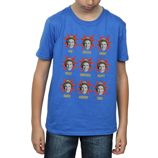 Elf Boys Buddy Moods T-Shirt 9-11 år Kungligt Blå Royal Blue 9-11 Years