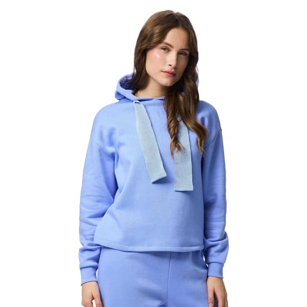 Pieces Dam/Dam Chilli Enfärgad Långärmad Hoodie XS Hydrangea Hydrangea XS