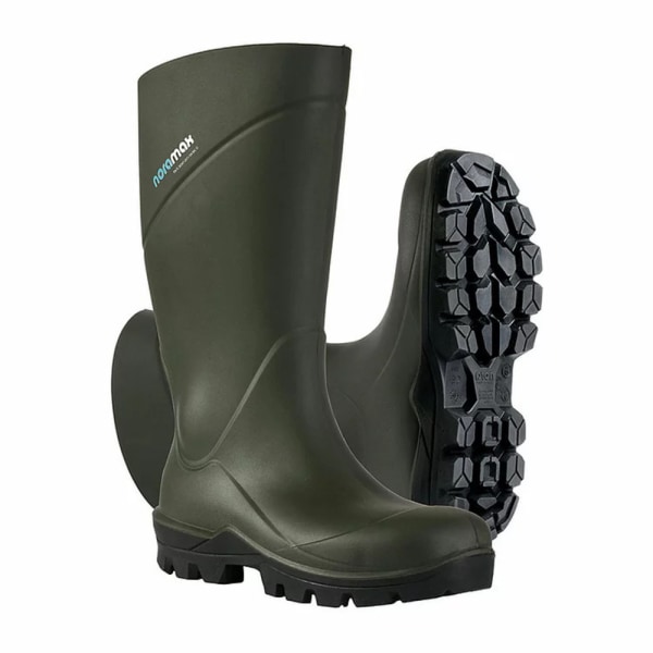 Nora Max Unisex Adult Agri O4 Professional PU Boots 10 UK Green Green 10 UK