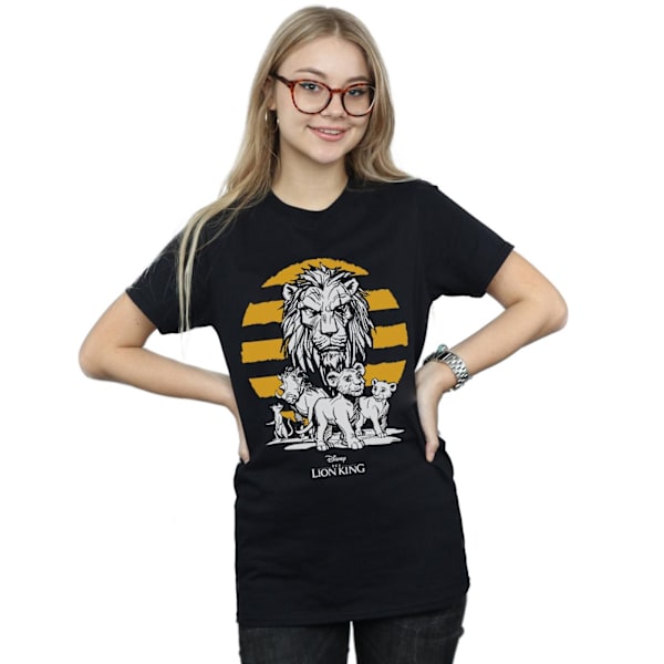 Disney Dam/Damer The Lion King Film Grupp Bomull Pojkvän Black 4XL