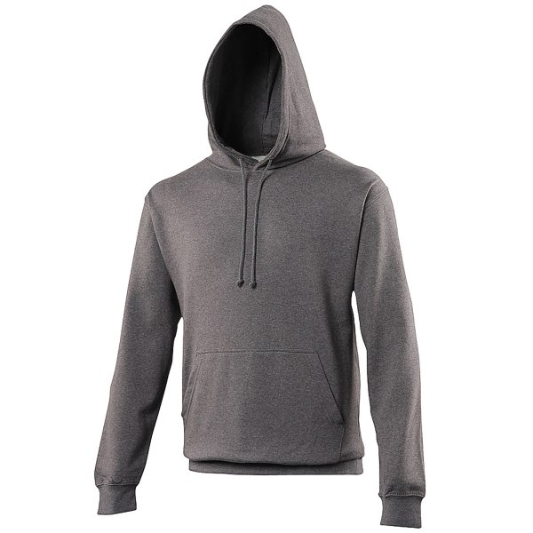Awdis Unisex College Hooded Sweatshirt / Hoodie S Charcoal Charcoal S