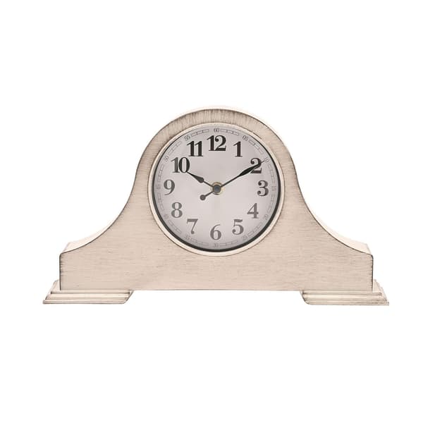 Hometime Mantel Clock 36cm - Vit En Storlek Vit White One Size