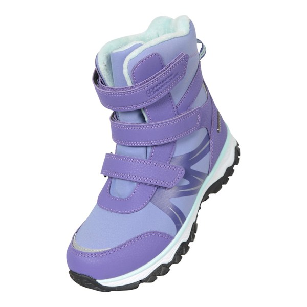 Mountain Warehouse Barnens/Barn Slope Adaptive Softshell Snö Lavender/Mint 12 UK Child
