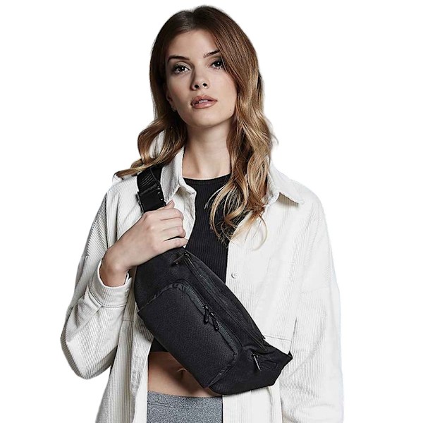 Quadra Plain Midjeväska One Size Svart Black One Size