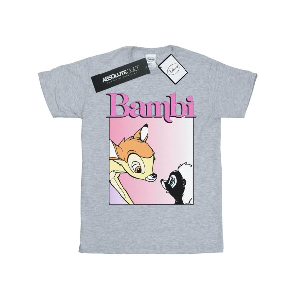Disney Boys Bambi Nice To Meet You T-shirt 9-11 år Sport Gr Sports Grey 9-11 Years