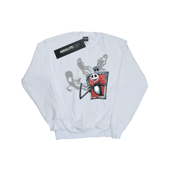 Disney Herr Nightmare Before Christmas Ghosts Of Jack Sweatshirt White S