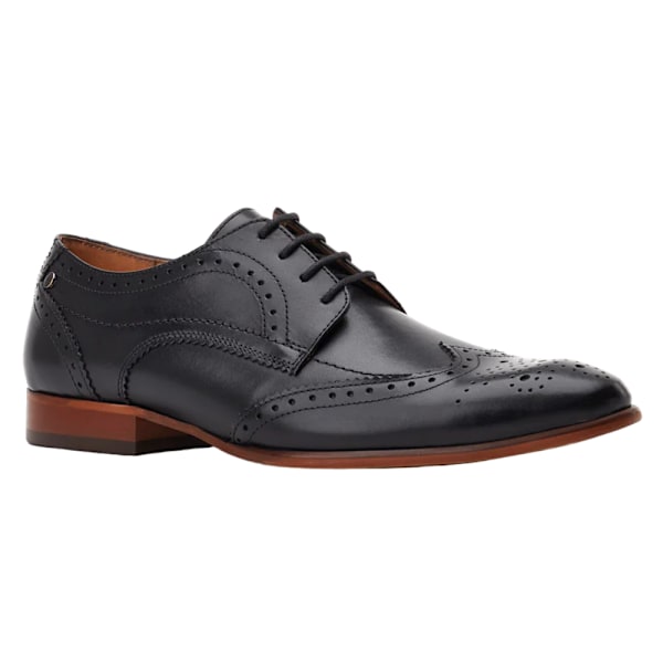 Base London Barbera Läder Brogues 9 UK Svart Black 9 UK