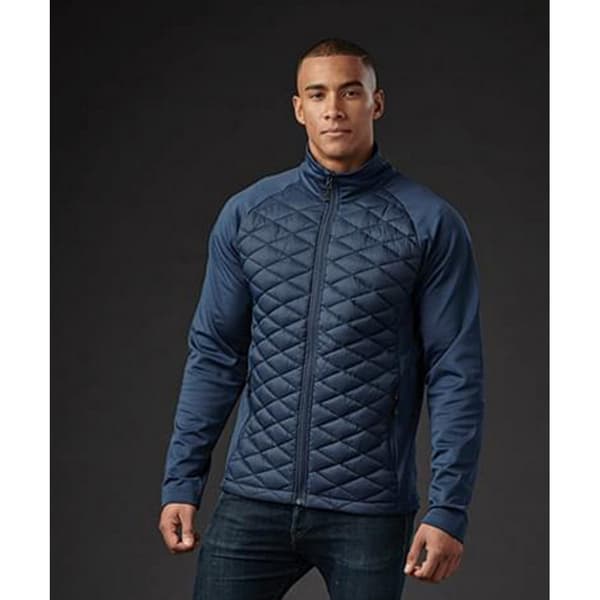 Stormtech Mens Boulder Thermal Soft Shell Jacket M Indigo Indigo M