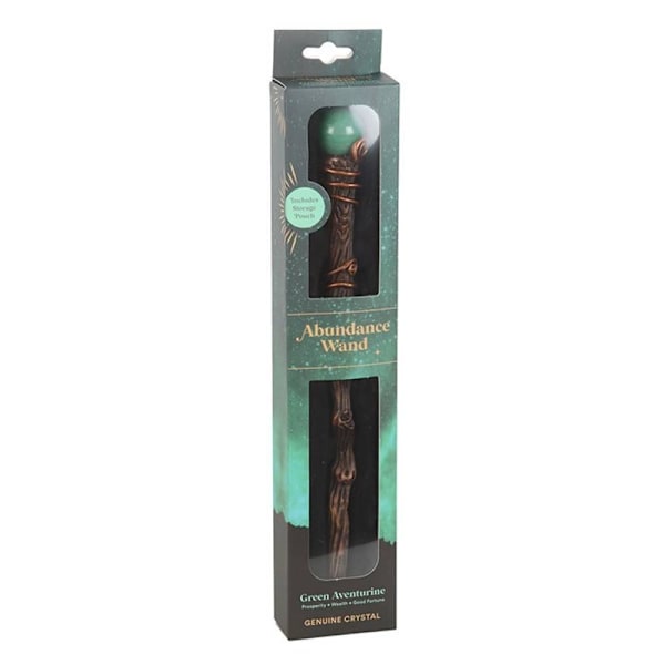 Something Different Abundance Grön Aventurin Kristallstav En Brown/Green One Size