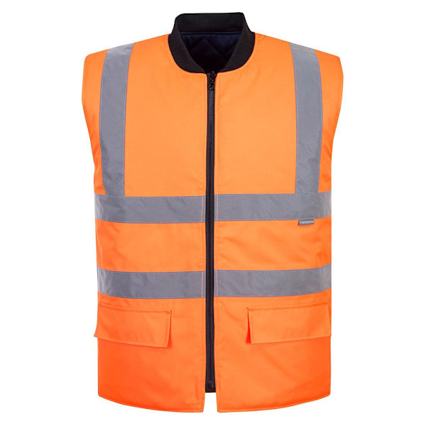 Portwest Vändbar Varselväst för Män M Orange Orange M