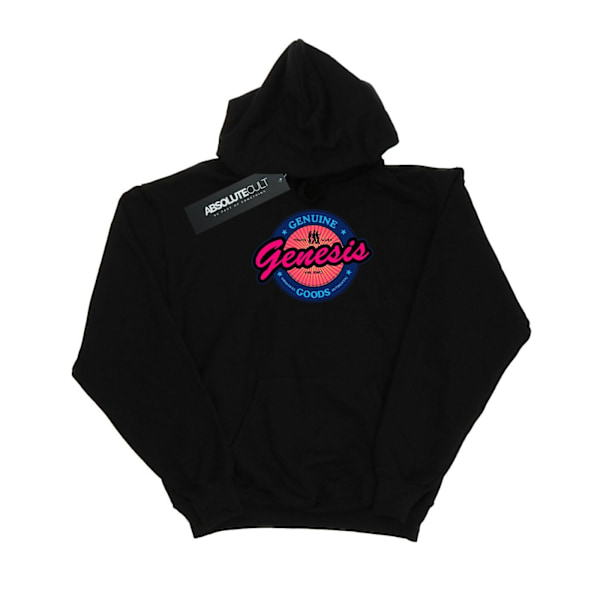 Genesis Mens Neon Logo Hoodie XL Svart Black XL