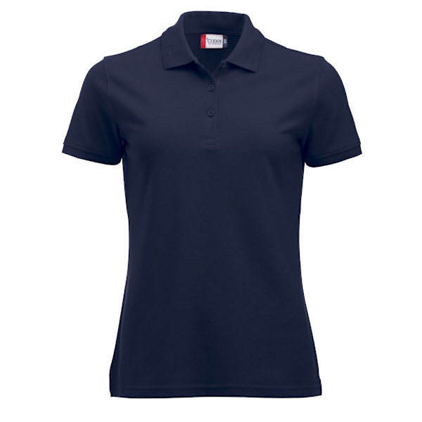 Clique Dam/Dam Manhattan Pikétröja XS Mörk Marinblå Dark Navy XS