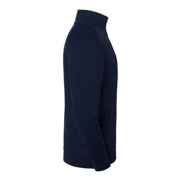 Fruit of the Loom Herr Iconic Premium Classic Raglan Sweatjacka Deep Navy L