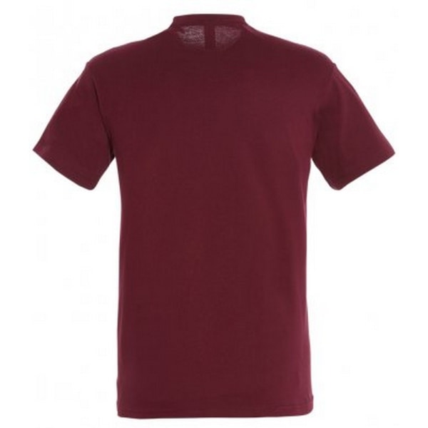 SOLS Regent kortärmad t-shirt för män M Burgundy Burgundy M