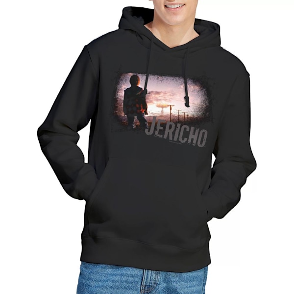 Jericho Herr Svampmoln Hoodie M Svart Black M