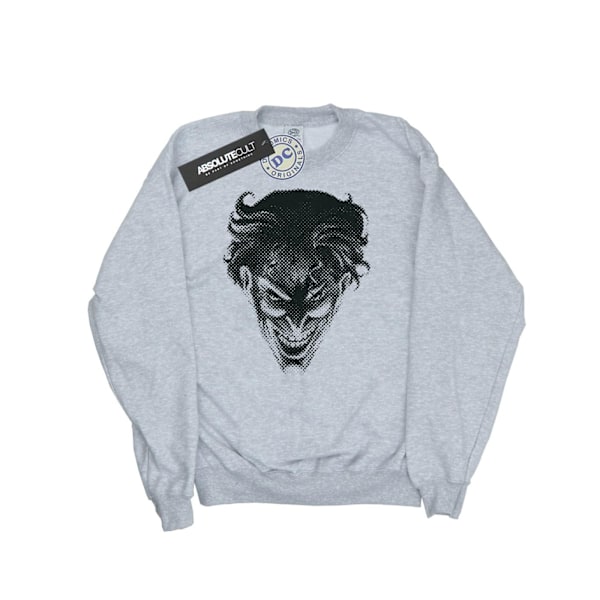 DC Comics Boys The Joker Spot Face Sweatshirt 12-13 år Sport Sports Grey 12-13 Years