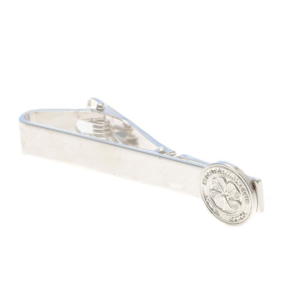 Celtic F.C. Silver Plated Tie Slide One Size Silver Silver One Size