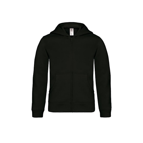 B&C Barn/Barn Full Zip Hoodie Jacka 3-4 År Svart Black 3-4 Years
