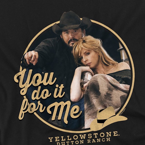 Yellowstone Herr You Do It for Me T-Shirt L Svart Black L