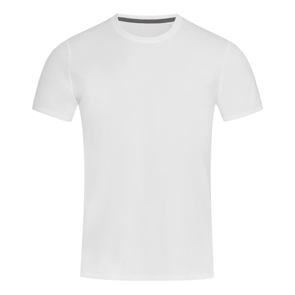 Stedman Stars Clive T-shirt med rund hals för män S Vit White S