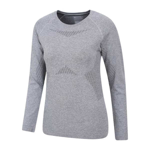 Mountain Warehouse Off Piste II Underställströja för dam - S Light Grey S