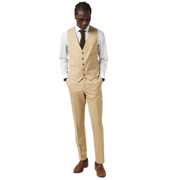 Twisted Tailor Herr Slim Västar 40 i Neutral Neutral 40 in