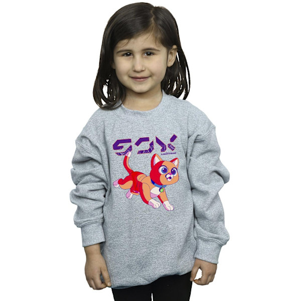 Disney Girls Lightyear Sox Digital Cute Sweatshirt 7-8 år Sp Sports Grey 7-8 Years