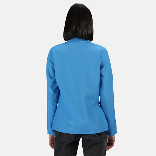 Regatta Professional Dam/Dam Printable Soft Shell Jacka French Blue/Navy 12 UK