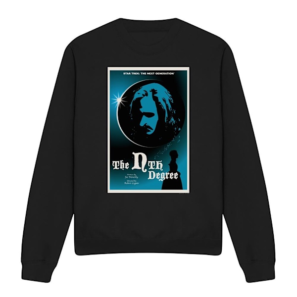 Star Trek Unisex Vuxen The Next Generation Säsong 4 Avsnitt 19 Black XL