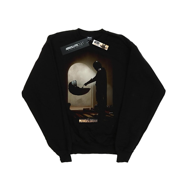 Star Wars Herr The Mandalorian Find The Child Sweatshirt 4XL Svart Black 4XL