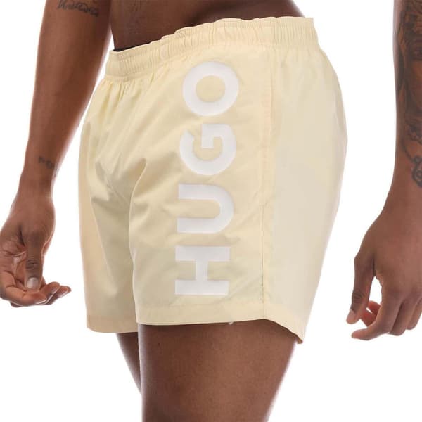 Hugo Abas Badshorts för män M Gul Yellow M