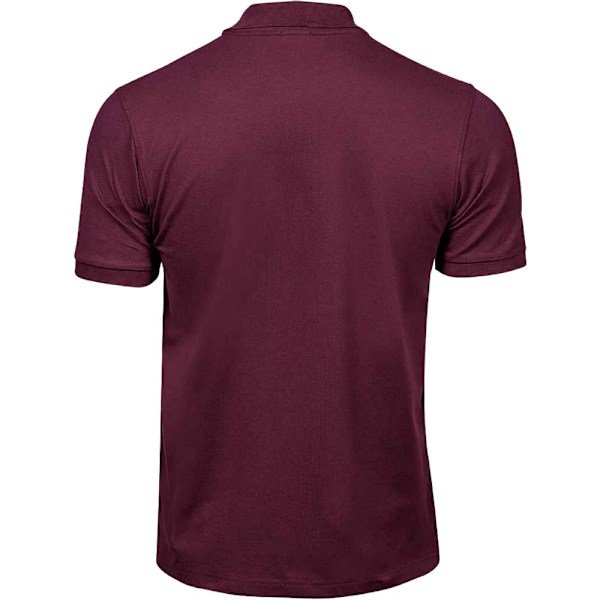 Tee Jays Herr Luxury Stretch Pique Polotröja XXL Vinröd Wine XXL