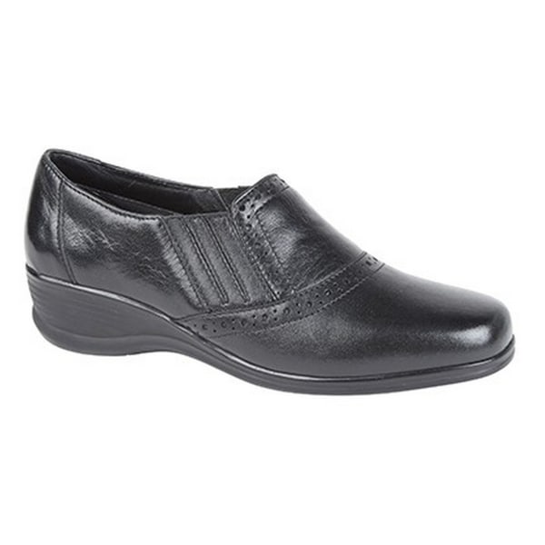 Mod Comfys Dam/Dam Softie Läder Casual Shoes 5 UK Black Black 5 UK